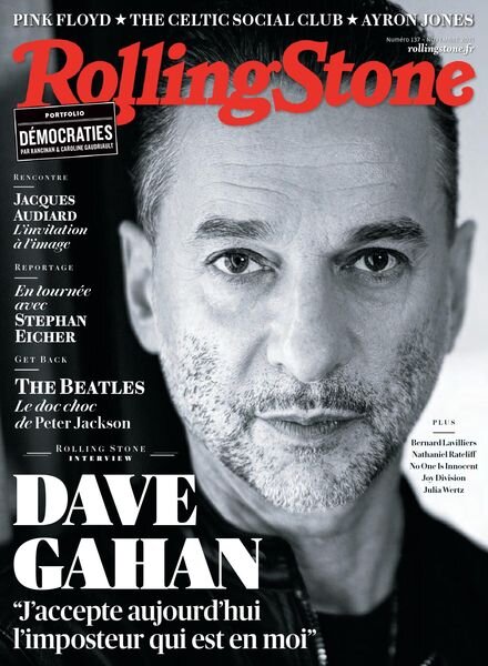 Rolling Stone France – novembre 2021 Cover