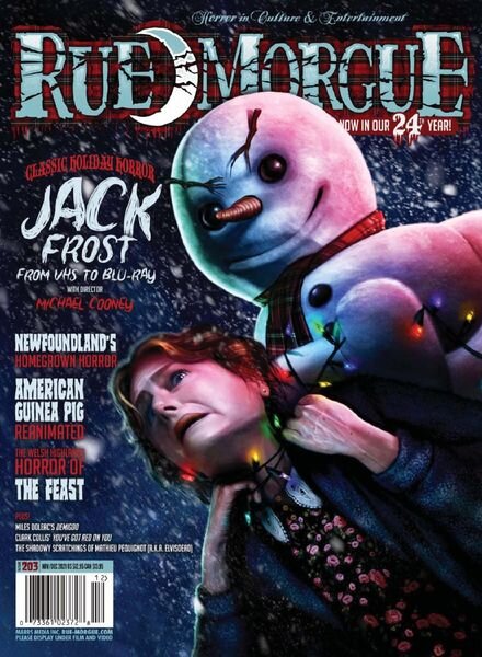 RUE MORGUE – November 2021 Cover