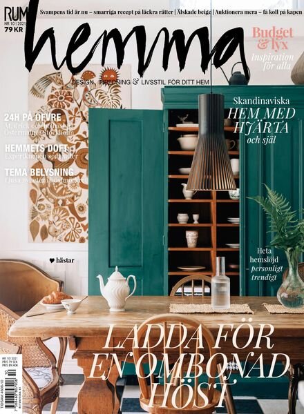 Rum Hemma – september 2021 Cover