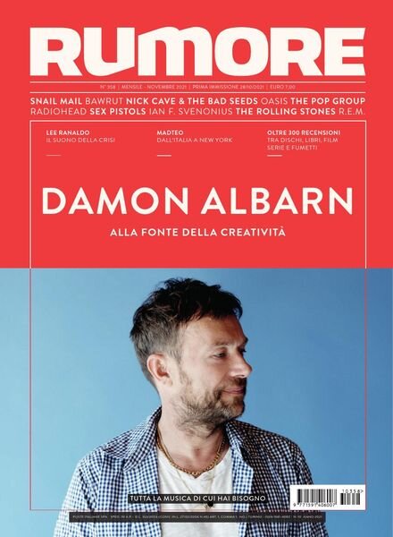Rumore – Novembre 2021 Cover