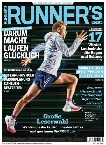 Runner’s World Germany – Dezember 2021 Cover