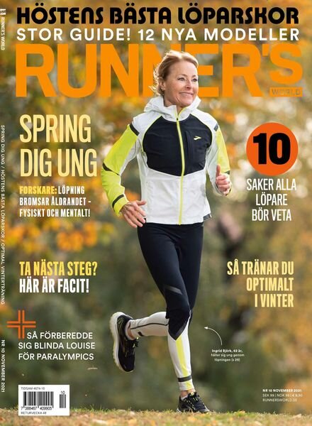 Runner’s World Sverige – november 2021 Cover