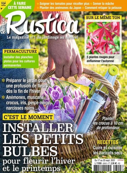 Rustica – 17 Septembre 2021 Cover