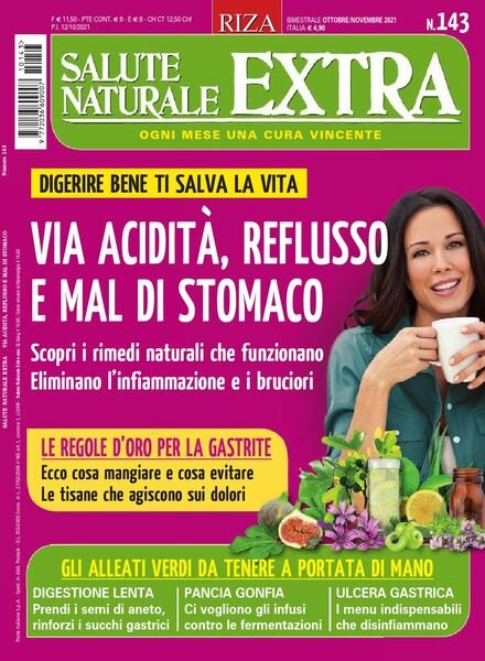 Salute Naturale Extra – Ottobre 2021 Cover
