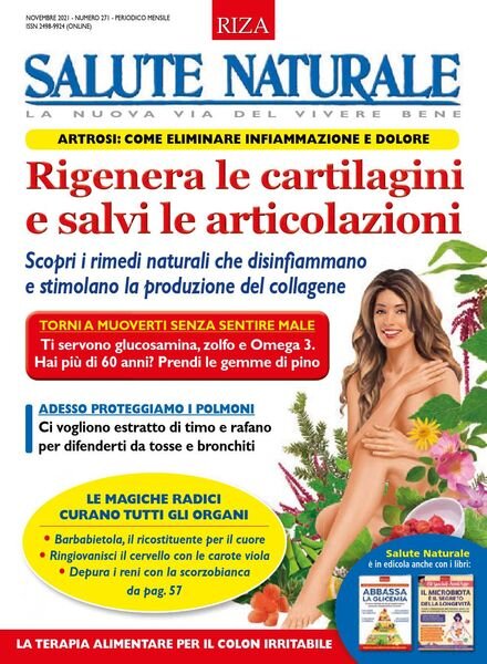 Salute Naturale – Novembre 2021 Cover