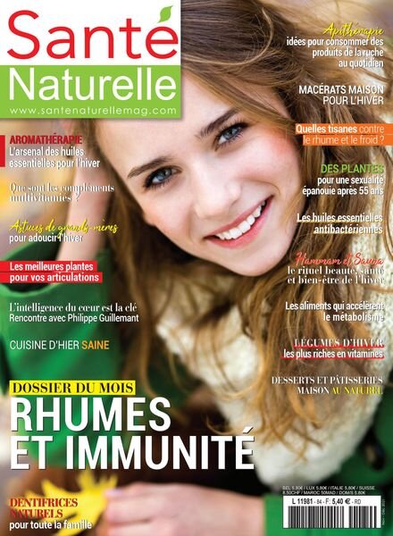 Sante Naturelle – Novembre-Decembre 2021 Cover