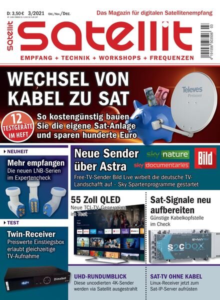 Satellit – Oktober 2021 Cover