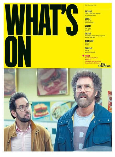 Saturday Guardian – What’s On – 06 November 2021 Cover