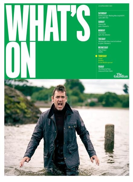Saturday Guardian – What’s On – 13 November 2021 Cover