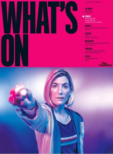 Saturday Guardian – What’s On – 30 October 2021 Cover