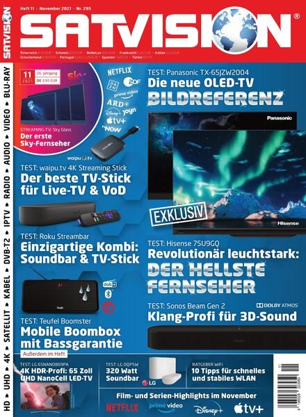 Satvision – November 2021 Cover