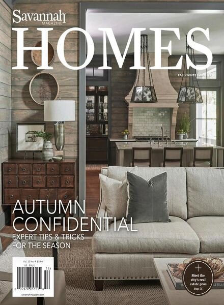 Savannah Homes – Fall-Winter 2021-2022 Cover