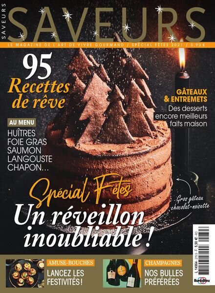 Saveurs France – Special Fetes 2021 Cover