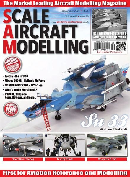 Scale Aircraft Modelling – December 2021 Cover