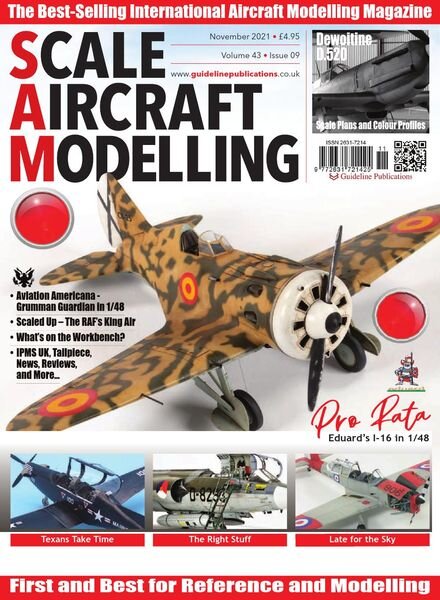 Scale Aircraft Modelling – November 2021 Cover