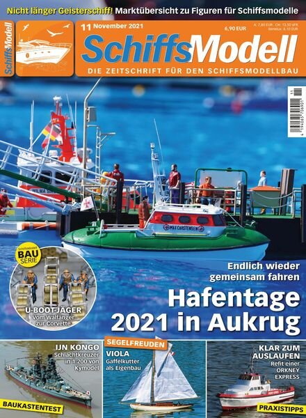 SchiffsModell – 21 Oktober 2021 Cover