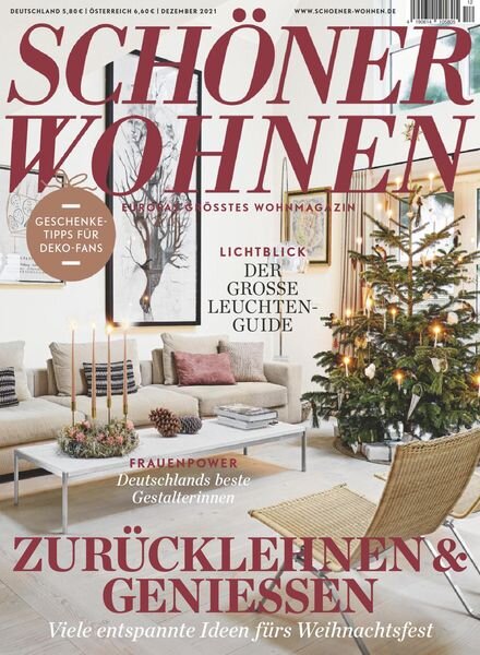SchOner Wohnen – Dezember 2021 Cover