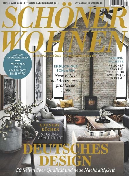 SchOner Wohnen – November 2021 Cover