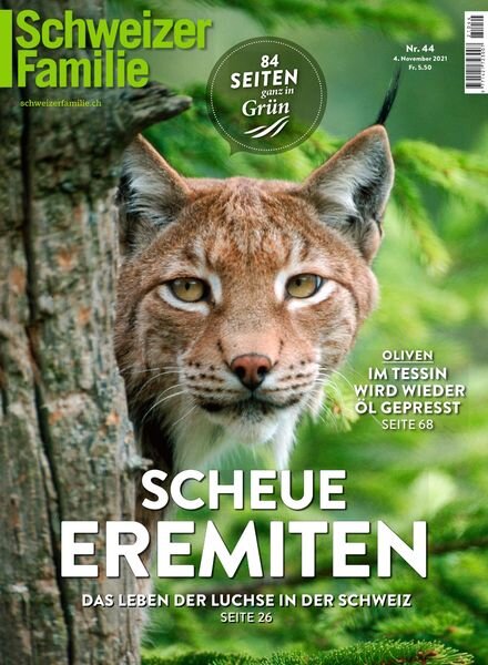 Schweizer Familie – 04 November 2021 Cover