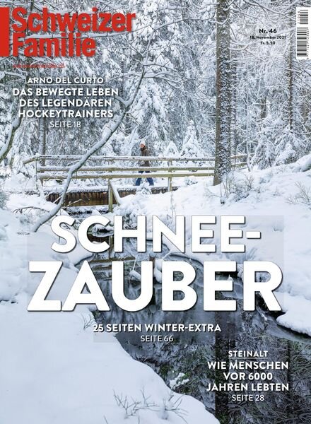 Schweizer Familie – 18 November 2021 Cover