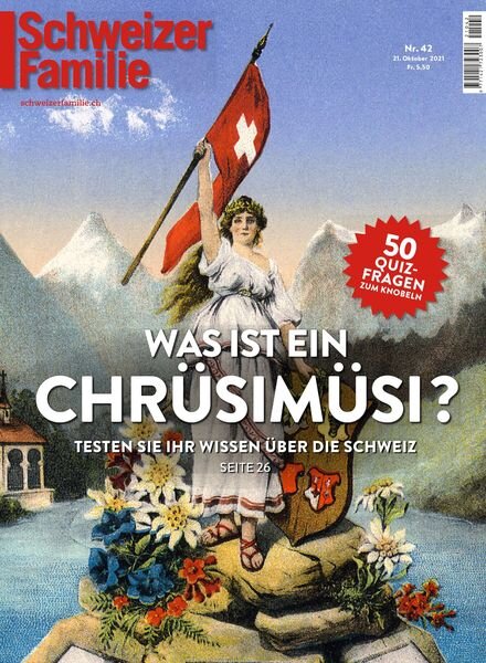 Schweizer Familie – 21 Oktober 2021 Cover