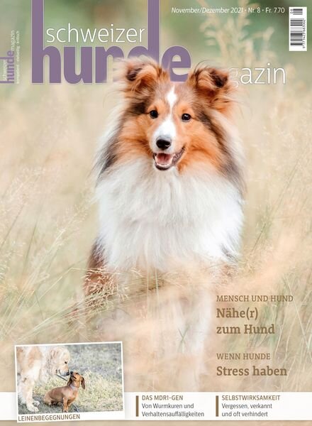 Schweizer Hunde Magazin – Oktober 2021 Cover