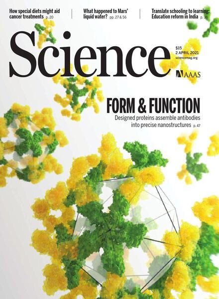 Science – 2 April 2021 Cover