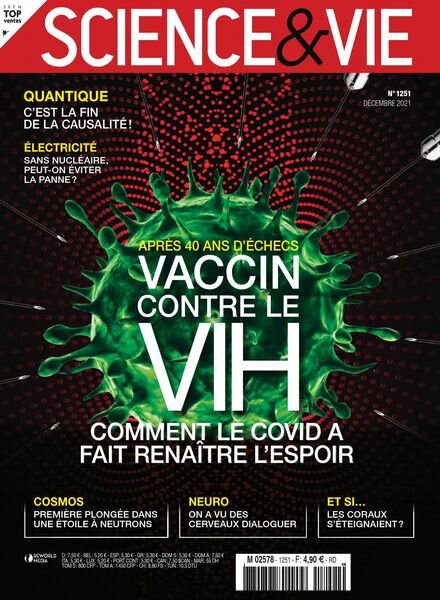 Science & Vie – decembre 2021 Cover
