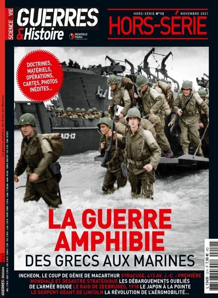 Science & Vie Guerres & Histoire – novembre 2021 Cover