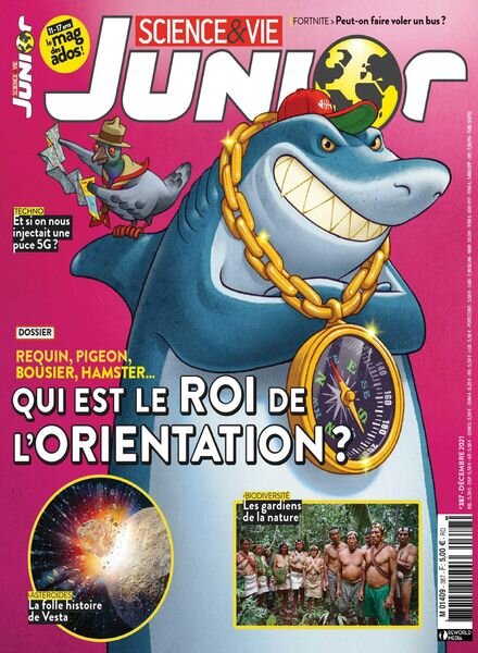Science & Vie Junior – decembre 2021 Cover