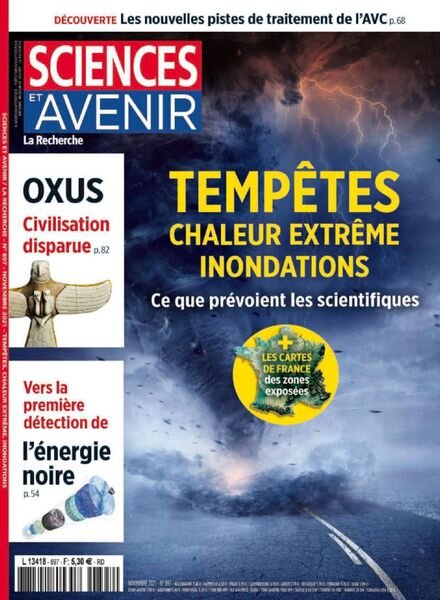 Sciences et Avenir – Novembre 2021 Cover