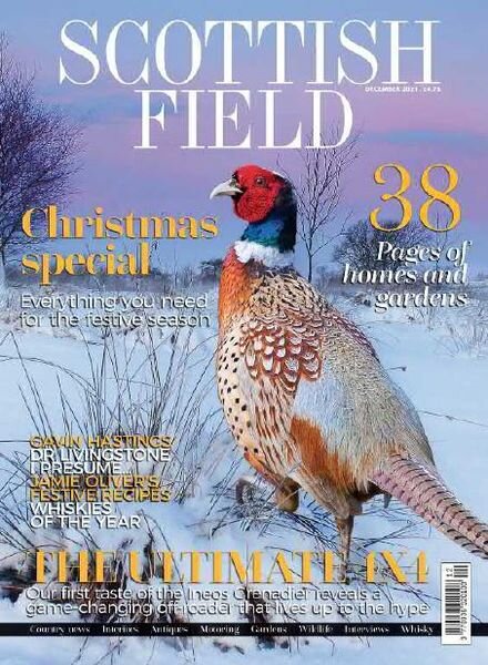 Scottish Field – December 2021 Cover