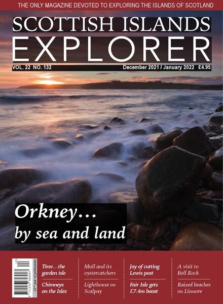 Scottish Islands Explorer – Issue 132 – December 2021 – January 2022 Cover