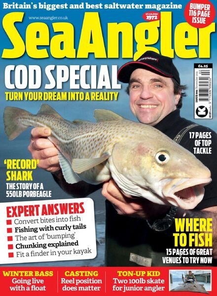 Sea Angler – October 2021 Cover