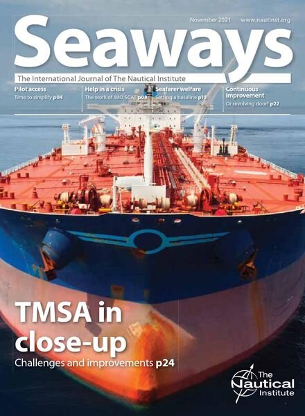 Seaways – November 2021 Cover