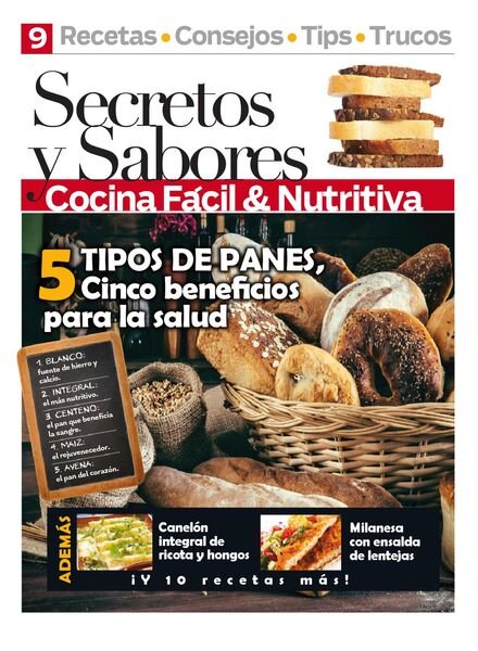 Secretos & Sabores – noviembre 2021 Cover