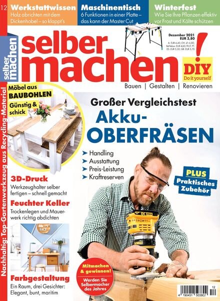 selber machen – 05 November 2021 Cover