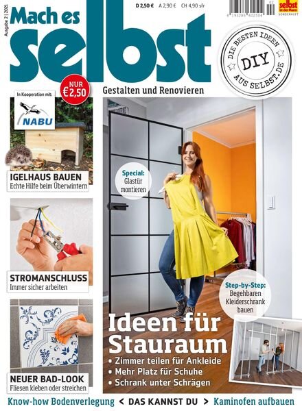 selbst ist der Mann – Oktober 2021 Cover