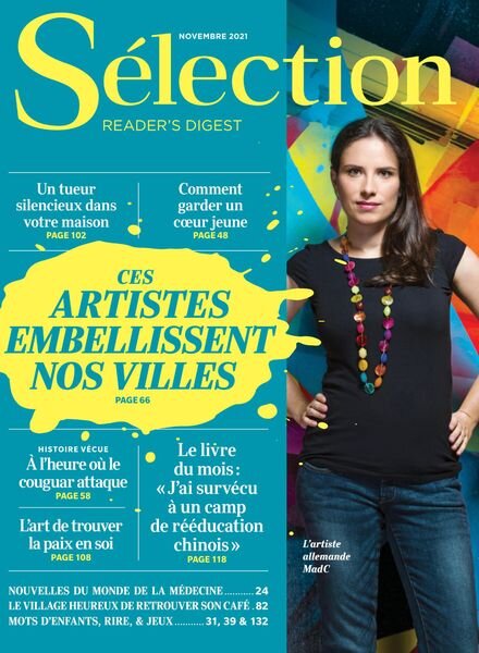 Selection Reader’s Digest France – Novembre 2021 Cover