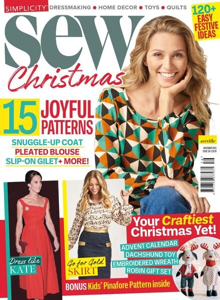 Sew – November 2021 Cover