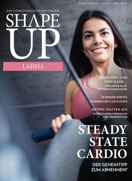 shape UP Ladies – Juli 2021 Cover
