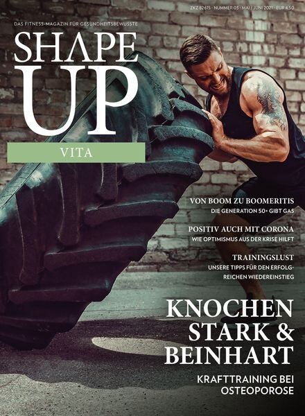 shape UP Vita – Mai 2021 Cover