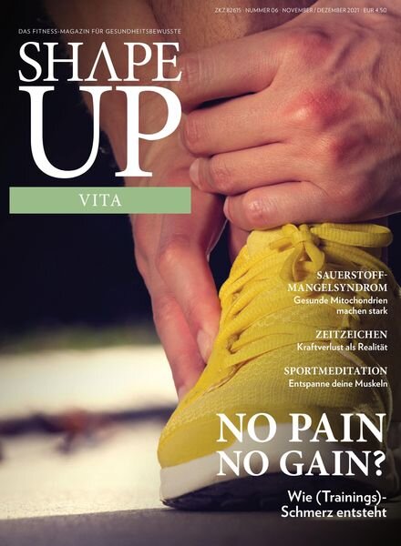 shape UP Vita – November 2021 Cover