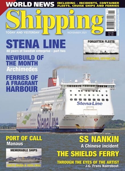 Shipping Today & Yesterday – October 2021 Cover