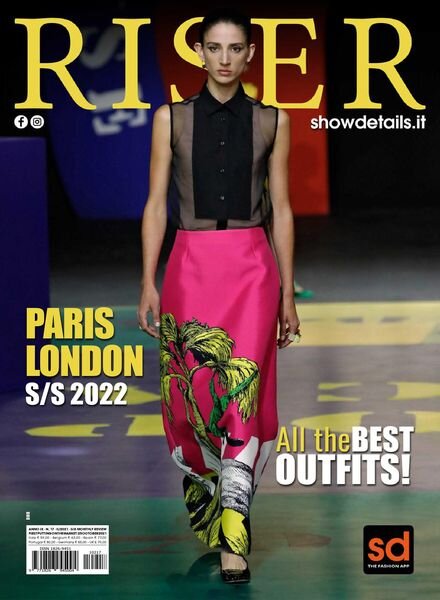 Showdetails Riser Paris – October 2021 Cover