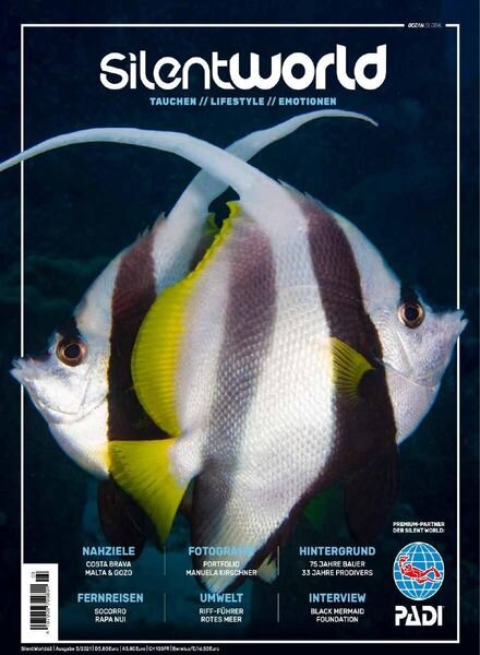 Silent World – N 62 2021 Cover