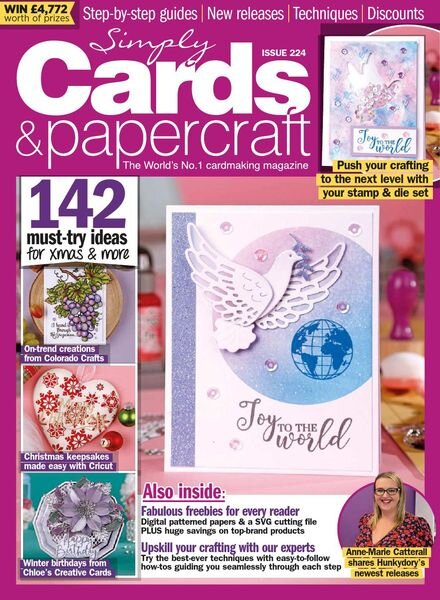 Simply Cards & Papercraft – Issue 224 – November 2021 Cover