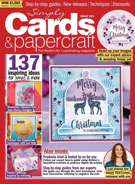 Simply Cards & Papercraft – October 2021 Cover