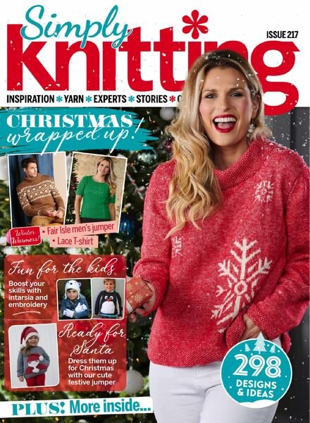 Simply Knitting – December 2021 Cover