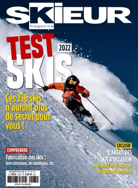 Skieur Magazine – Octobre-Decembre 2021 Cover
